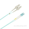 Duplex OM4 Fiber Optic Patch Cord